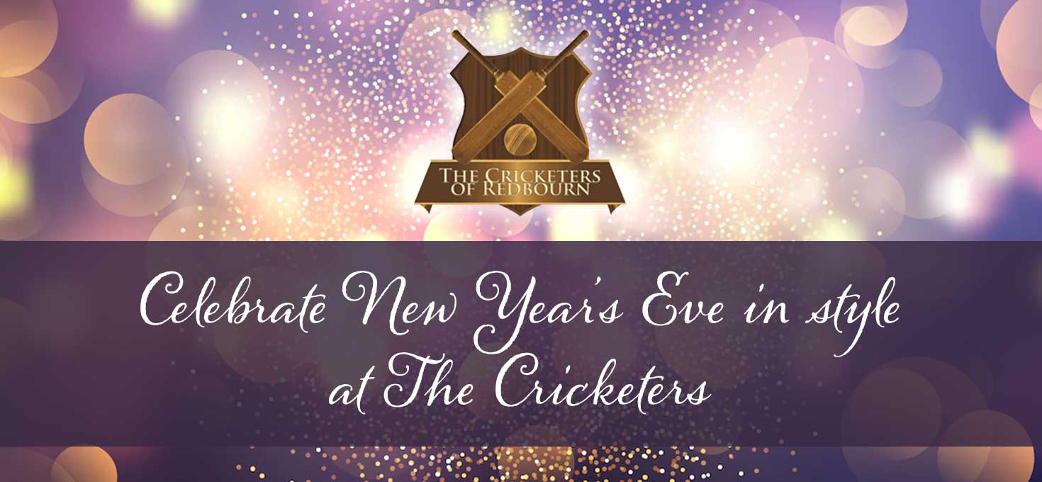 Celebrate New Years Eve in style at The Cricketers