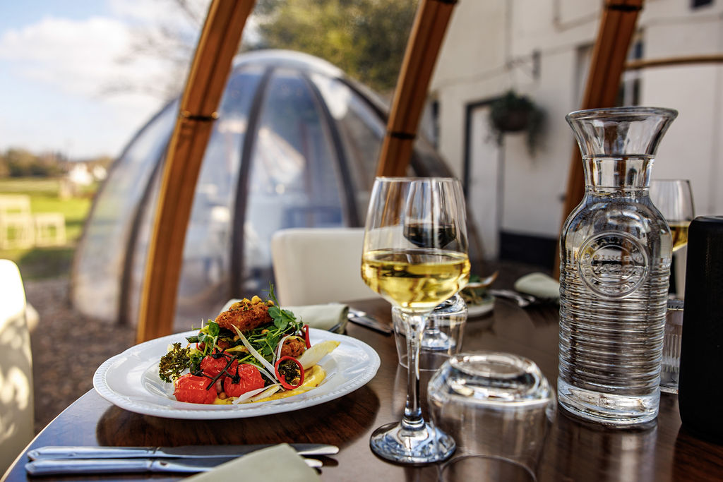 Dining Pods at The Cricketers