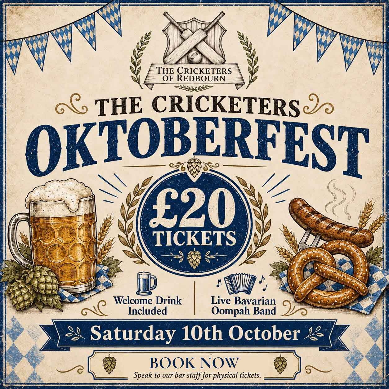 Oktoberfest at The Cricketers of Redbourn